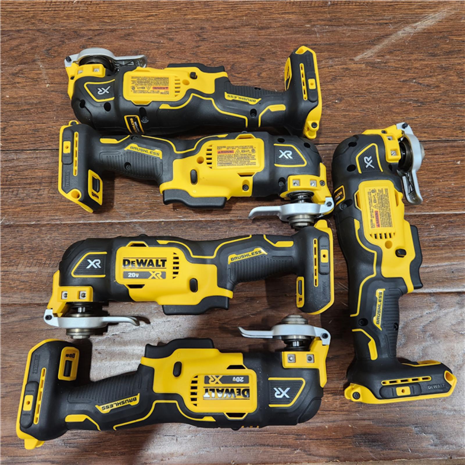 NEW DEWALT 20-Volt MAX XR Cordless 3-speed Brushless Oscillating Multi Tool DCS356B (5 UNIT)