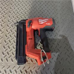 Houston location AS-IS Milwaukee M18 Fuel 18V Brushless 18-Gauge Brad Nailer 2746-20 (Bare Tool)