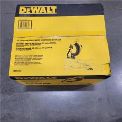 NEW! DeWalt 15 Amps Corded 10 in. Single Bevel Compound Miter Saw