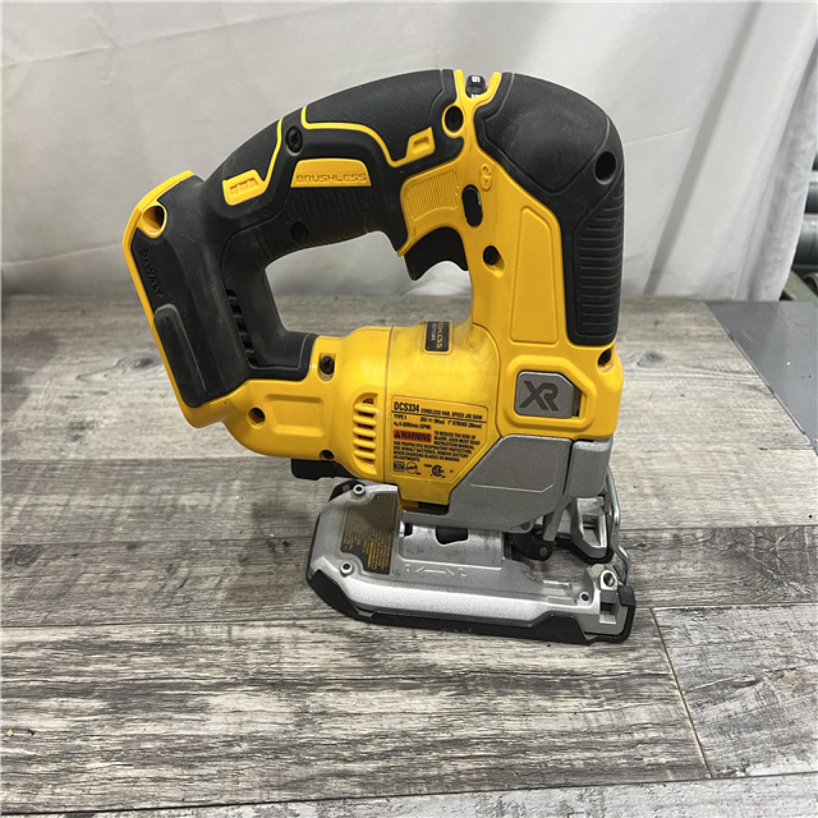 AS-IS DEWALT 20V MAX XR Cordless Brushless Jigsaw (Tool Only)