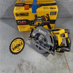 HOUSTON LOCATION - AS-IS DEWALT FLEXVOLT 60V MAX Cordless Brushless 7-1/4 in. Wormdrive Style Circular Saw (Tool Only)