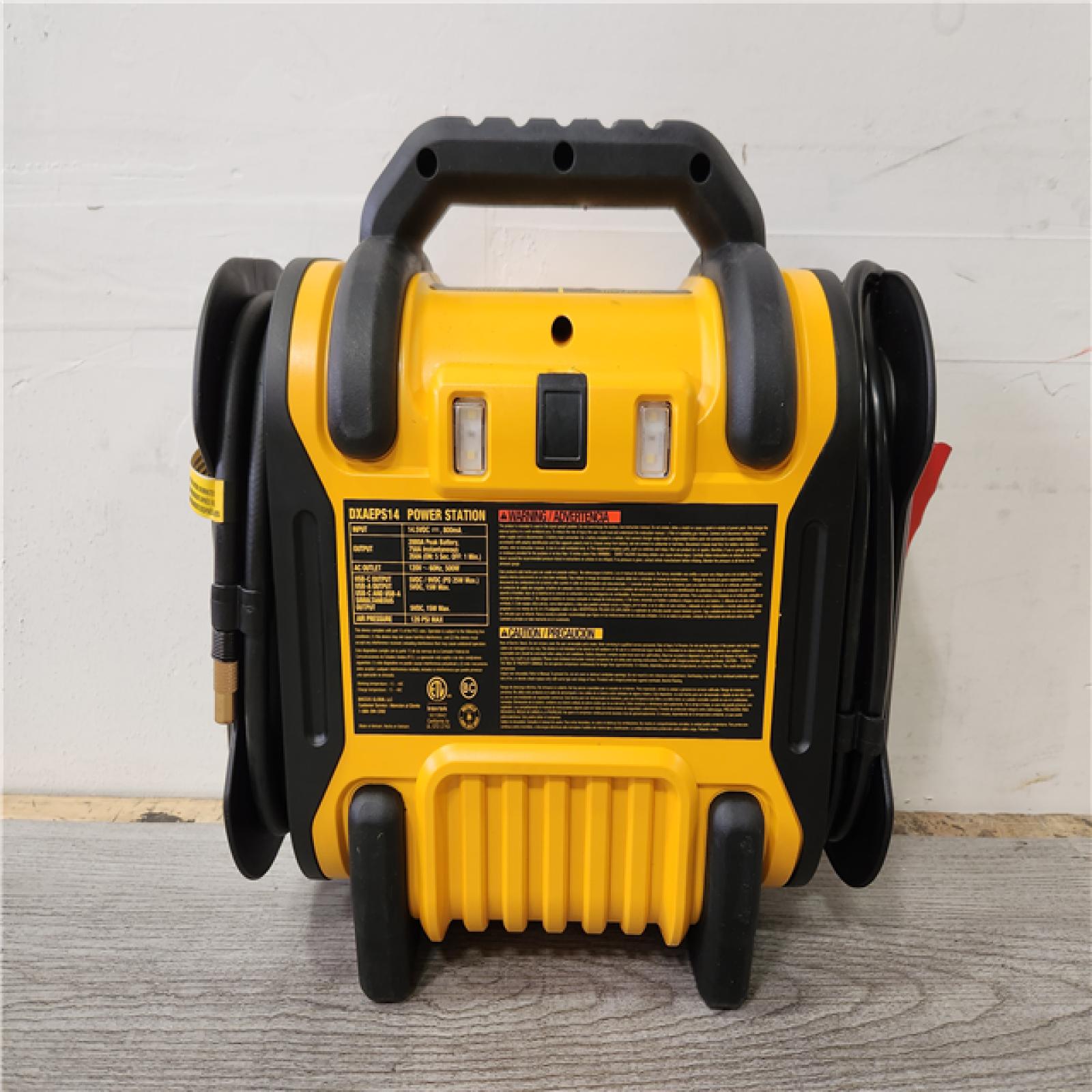 Phoenix Location DEWALT Portable Power 2000 Peak Amp Jump Starter w/Digital Compressor