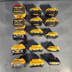 HOUSTON LOCATION - AS-IS DEWALT BATTERY PACK QTY - 15