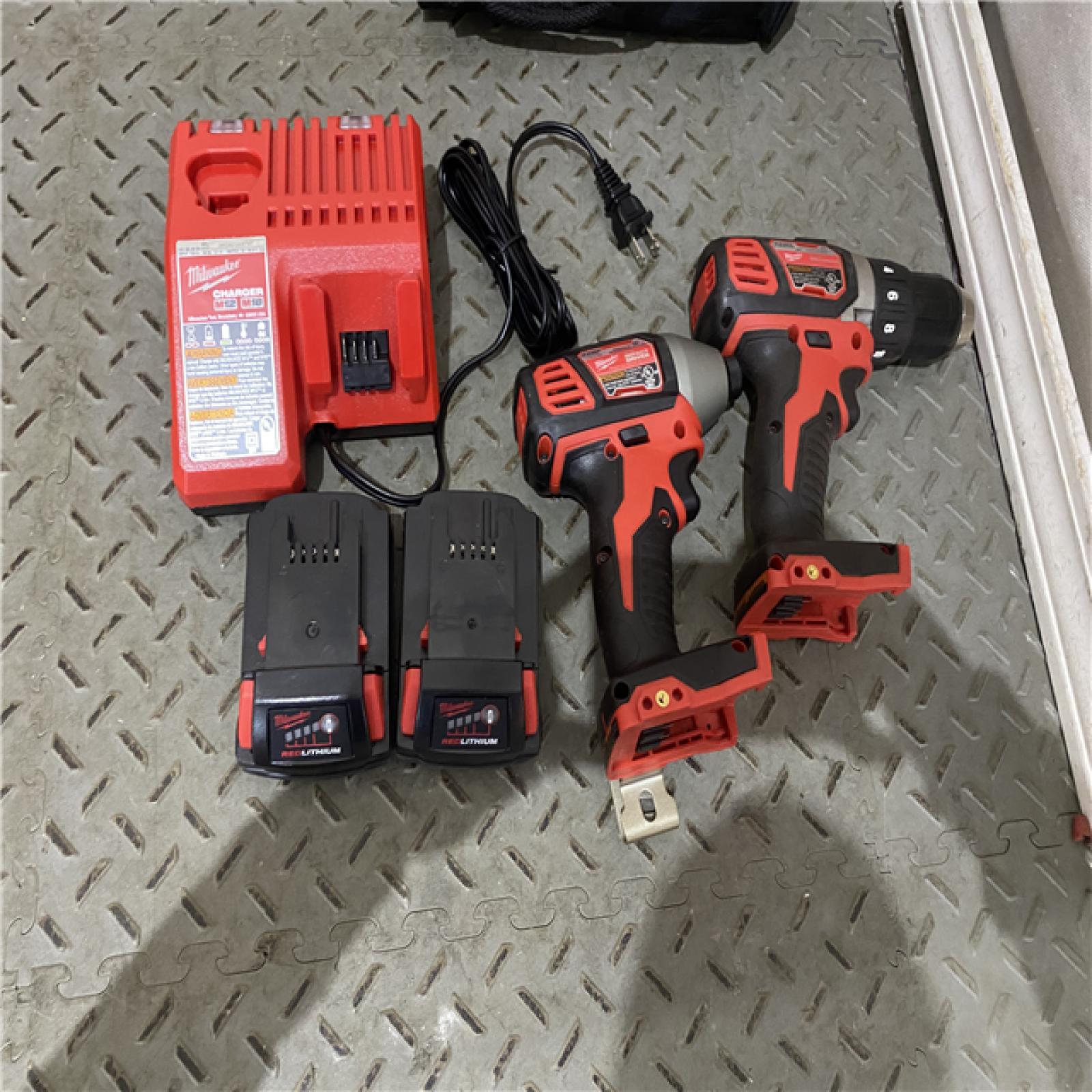 Houston location AS-IS Milwaukee Electric Tools 2691-22 MILWAUKEE M18 COMBO KITS LIKE NEW