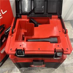 AS-IS MILWAUKEE M18 FUEL PACKOUT 18-Volt Lithium-Ion Cordless 2.5 Gal. Wet/Dry Vacuum (Vacuum-Only)