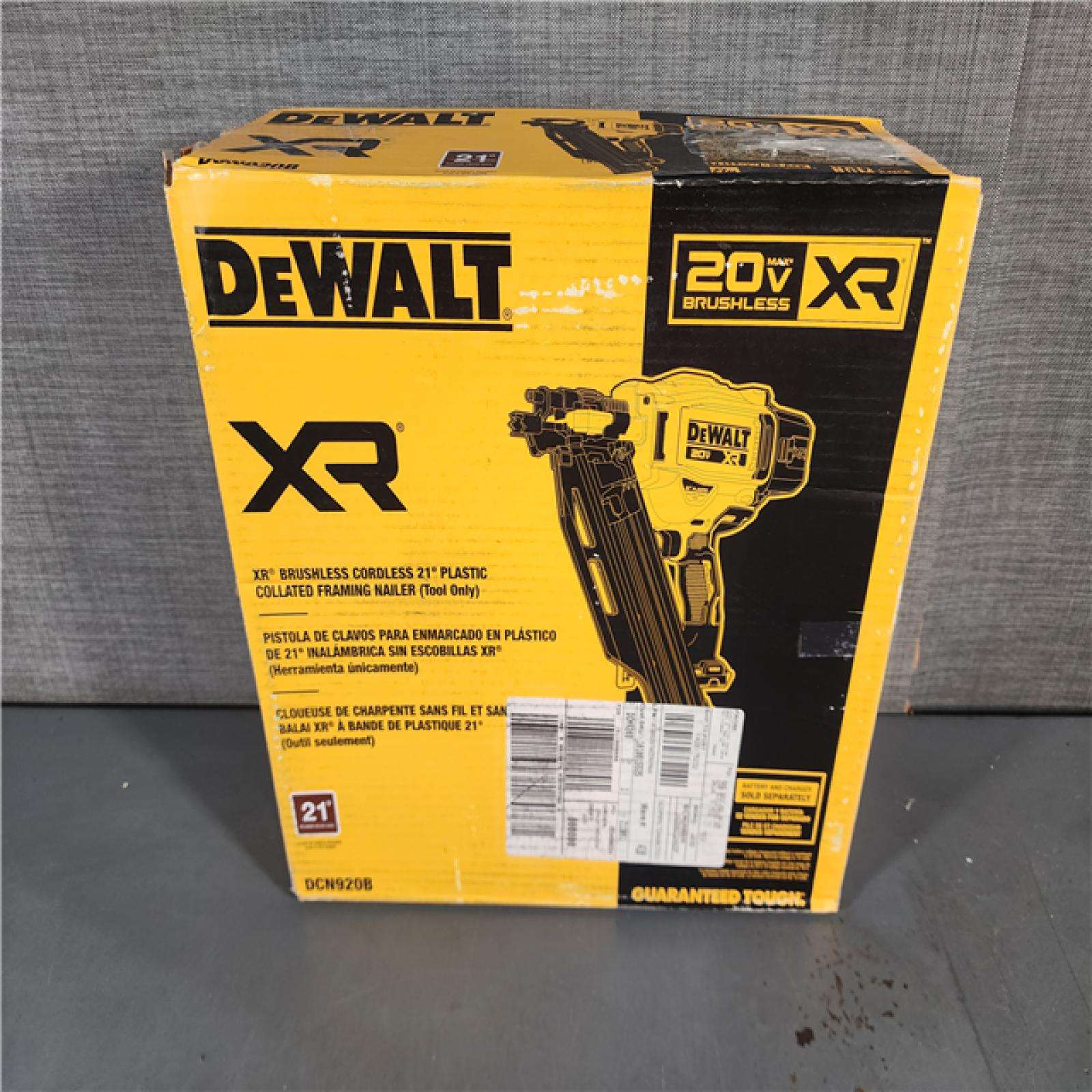 HOUSTON LOCATION - AS-IS DEWALT 20-Volt 21Â° Cordless Framing Nailer (Tool-Only)