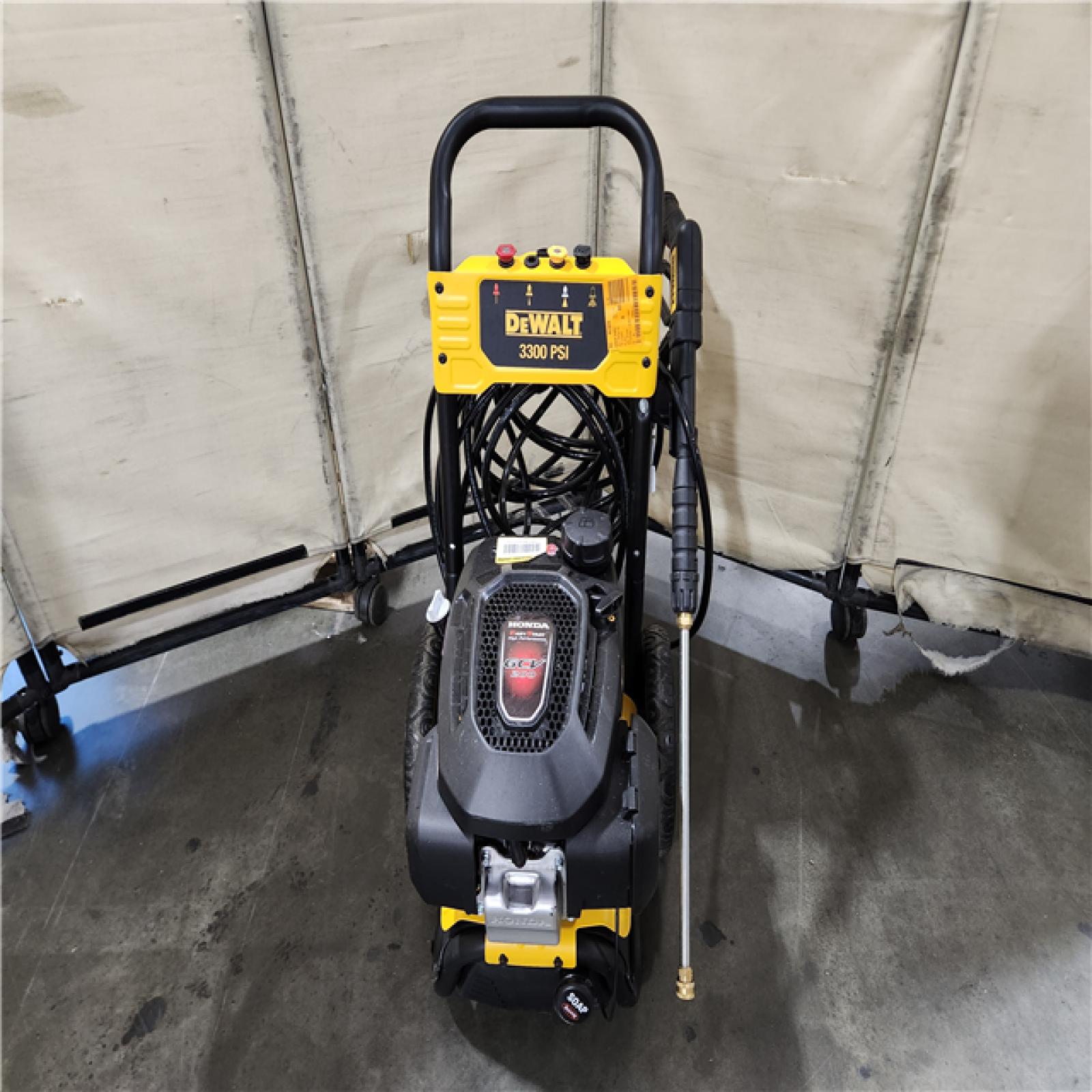 California AS-IS DEWALT 3300 PSI 2.4 GPM Gas Cold Water Pressure Washer with HONDA GCV200 Engine