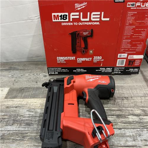 AS-IS Milwaukee M18 FUEL 18 Gauge Brad Nailer