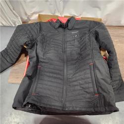 AS-IS Heated Jacket,Zipper,L,Polyester