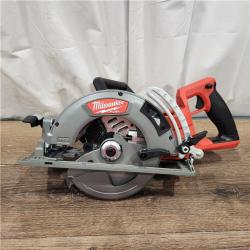 AS-IS Milwaukee 2830-20 Rear Handle Circular Saw M18 FUEL 7-1/4  Cordless Brushless Tool Only