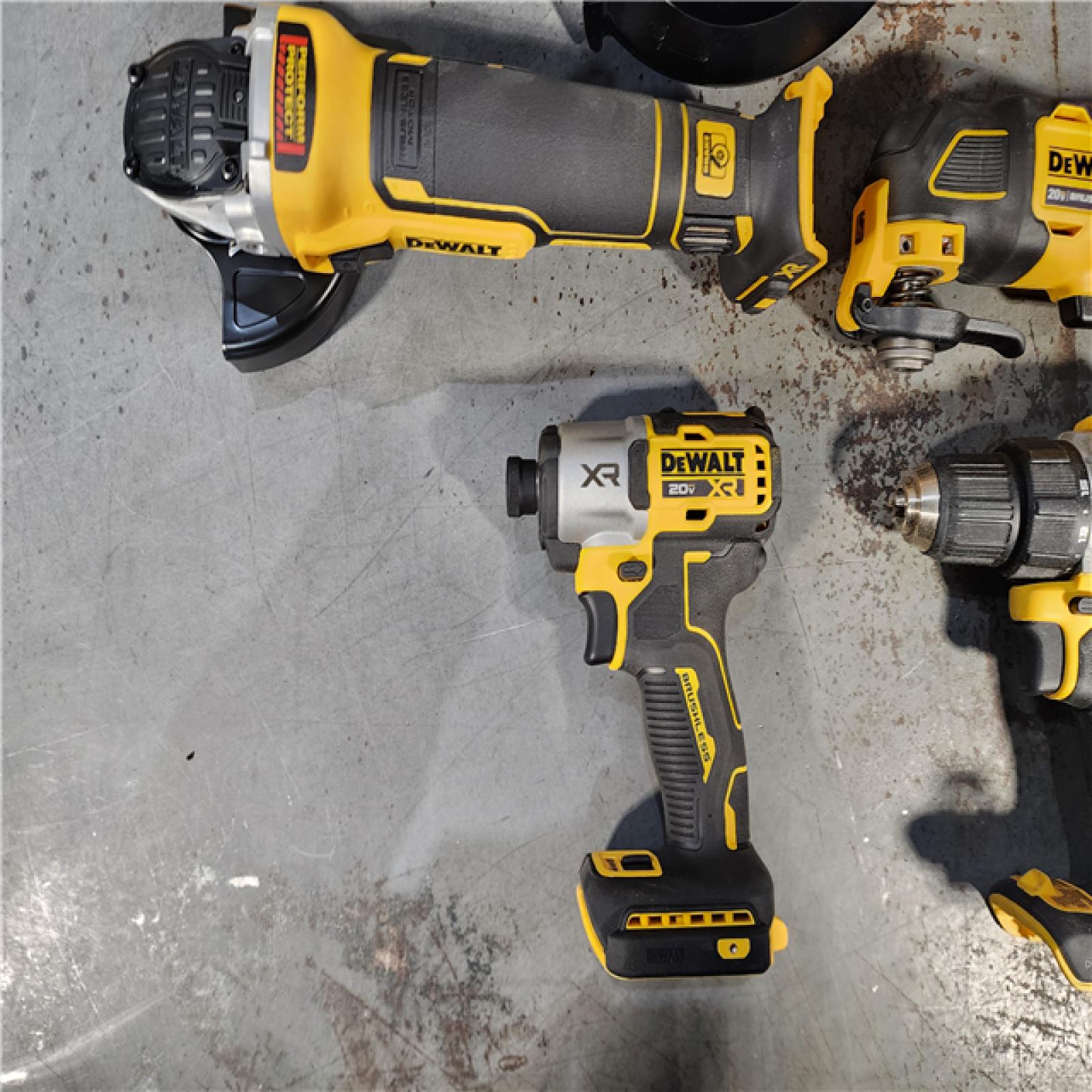 HOUSTON LOCATION - AS-IS Dewalt 20-Volt MAX ToughSystem Lithium-Ion 6-Tool Cordless Combo Kit