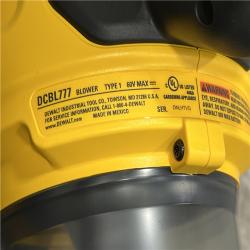 AS-IS DEWALT FLEXVOLT 60V MAX 160 MPH 760 CFM Brushless Cordless  and Charger