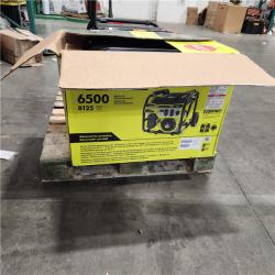 Dallas Location - As-Is RYOBI 6,500-Watt Gasoline Portable Generator (Lot Of 2)