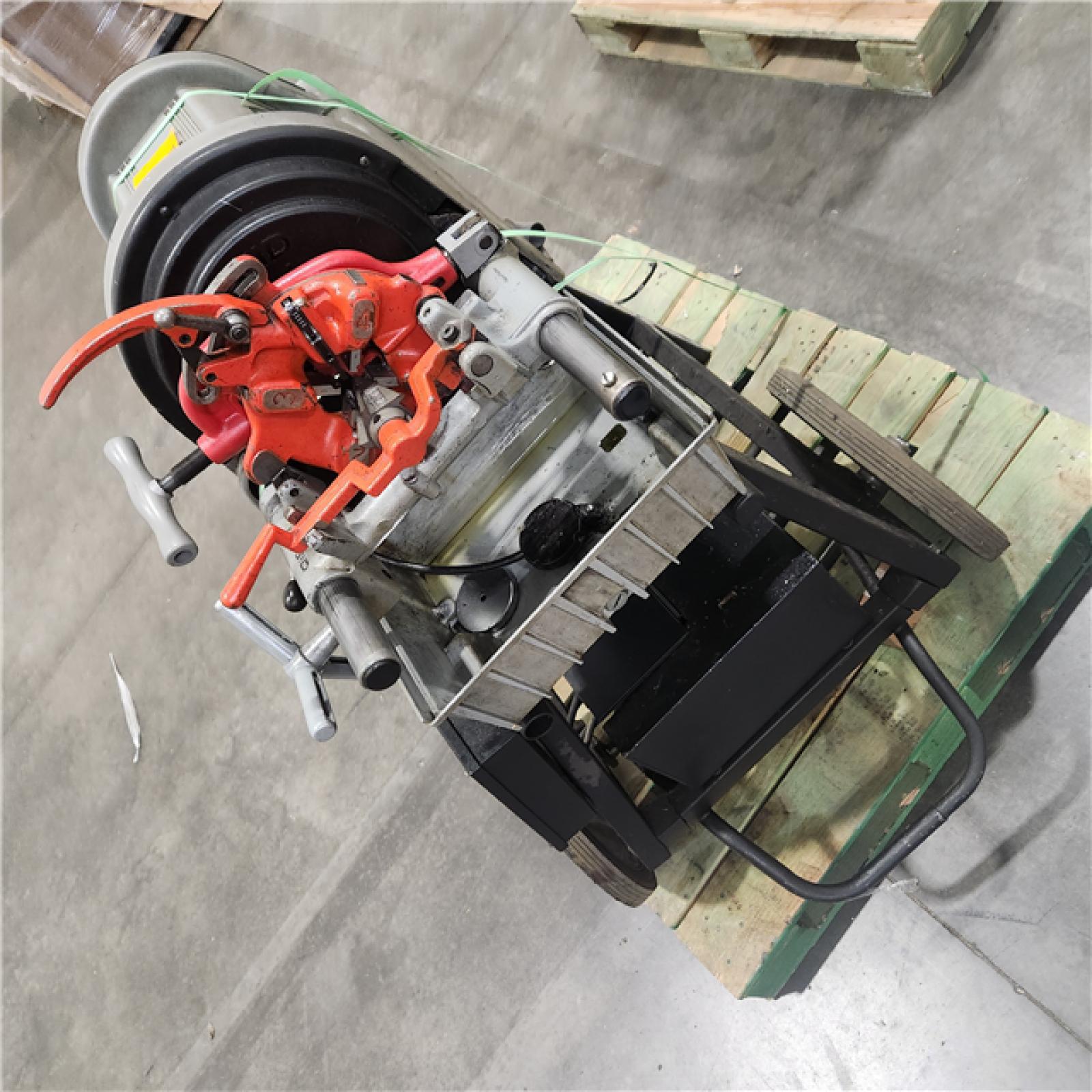 Dallas Location - As-Is RIDGID 1822-I Auto Chuck Pipe Threading Machine