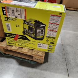 Dallas Location - As-Is RYOBi  2,300-Watt nverter Generator