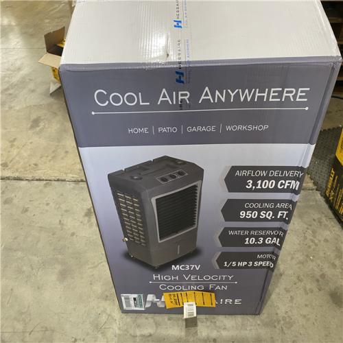 Houston location AS-IS Hessaire Portable 950 Sq. Ft. Evaporative Cooler Humidifier for Outdoor Use Only