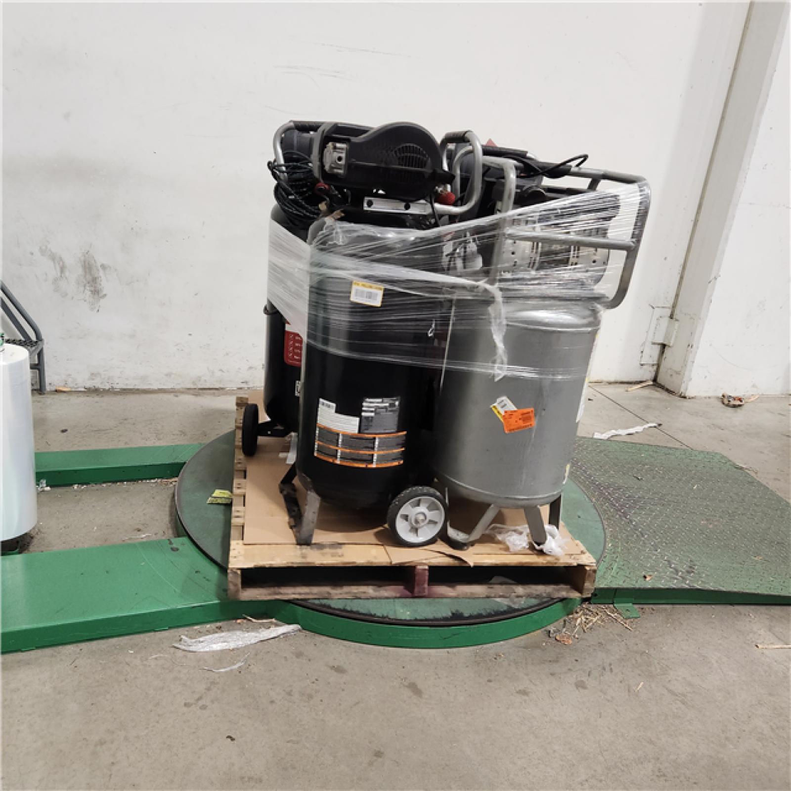 Dallas Location - As-Is Husky Stationary Electric Air Compressor(Lot Of 5)