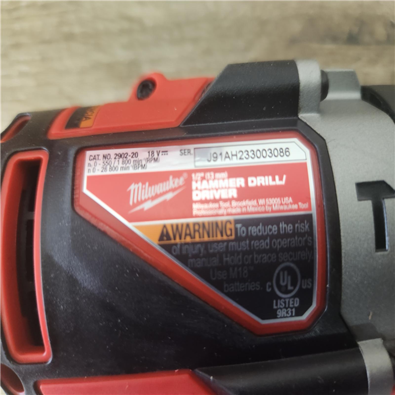 Phoenix Location NEW Milwaukee M18 18V Lithium-Ion Brushless Cordless Hammer Drill/Impact Combo Kit (2-Tool) with 2 Batteries, Charger and Bag