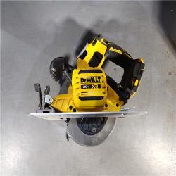 HOUSTON LOCATION - AS-IS DEWALT 20-Volt MAX 7-1/4 in. Cordless Circular Saw (Tool Only)