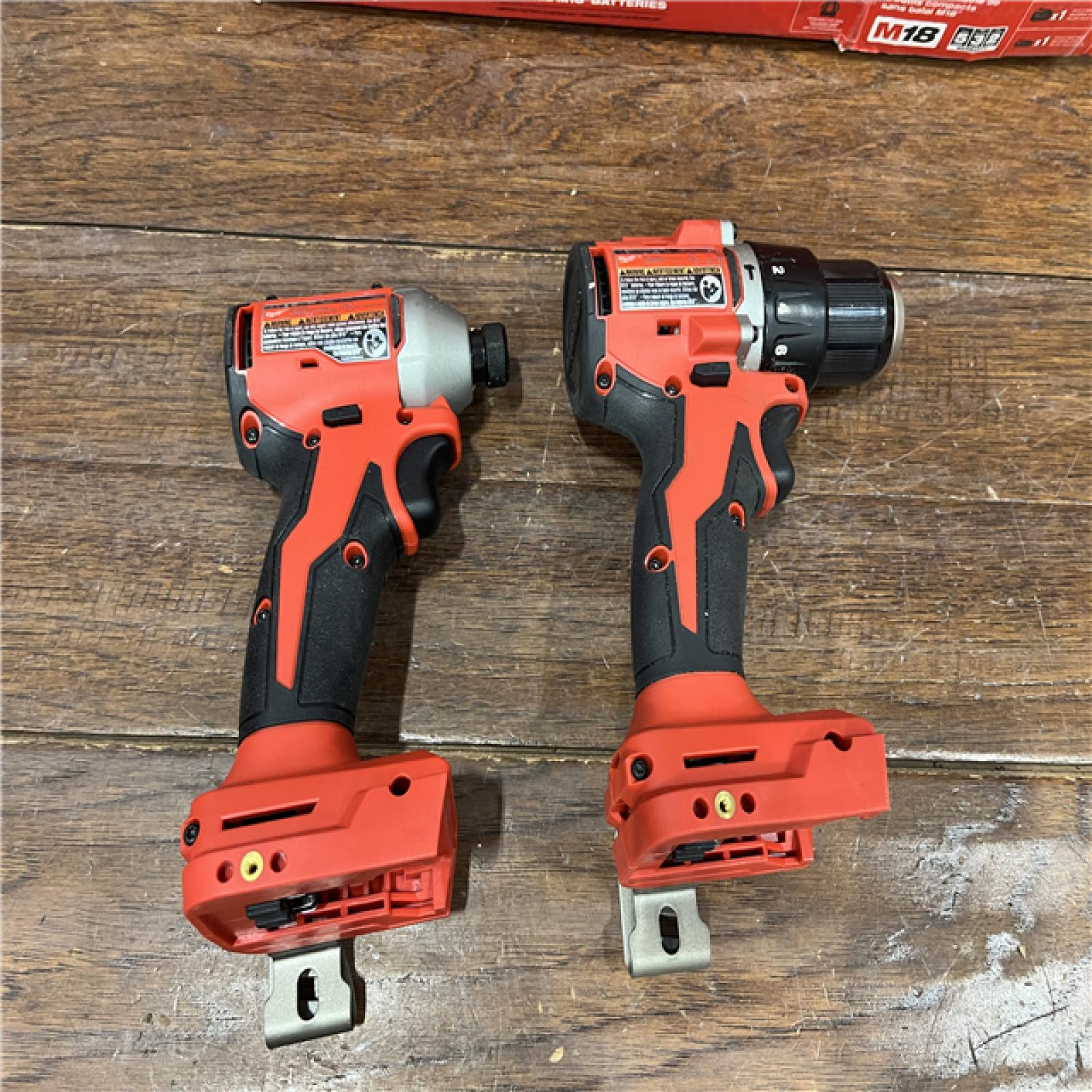 AS-ISMilwaukee M18 Compact Brushless 2-Tool Combo Kit