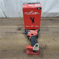 AS-IS Milwaukee 2953-20 18V Lithium-Ion Brushless Cordless 1/4   Hex Impact Driver Bare Tool  Red