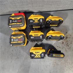 HOUSTON LOCATION - AS-IS DEWALT BATTERY PACK QTY - 15