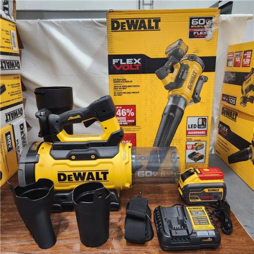 AS-IS DEWALT FLEXVOLT 60V MAX 160 MPH 760 CFM Brushless Cordless  and Charger