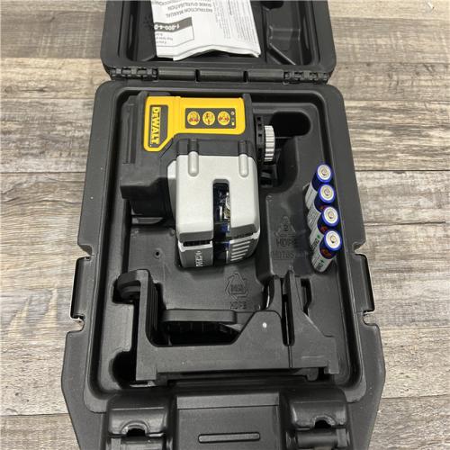 AS-IS DEWALT DW089K Self-Leveling 3-Beam Line Laser