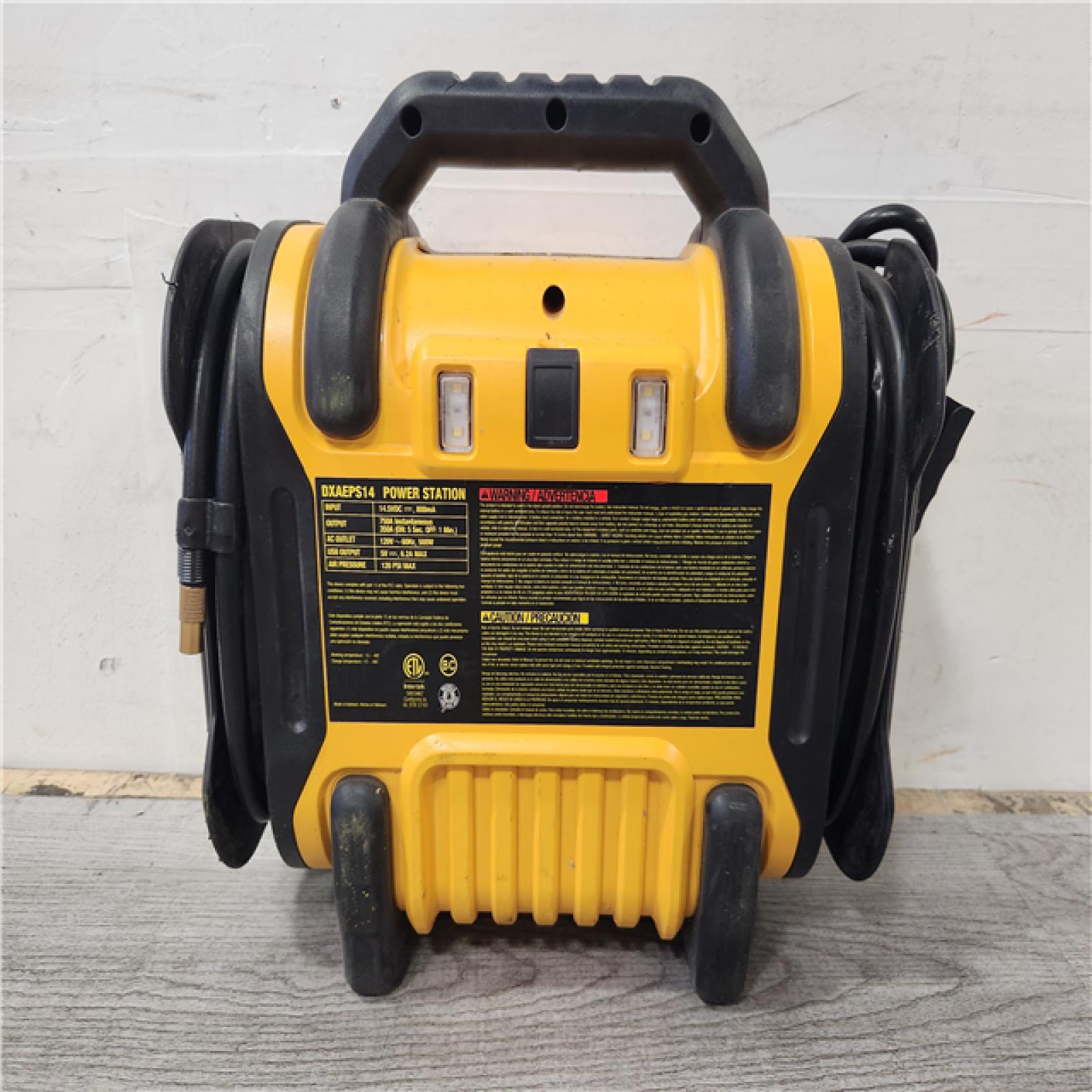 Phoenix Location DEWALT Portable Power 2000 Peak Amp Jump Starter w/Digital Compressor