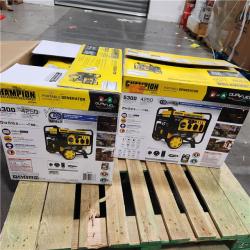 Dallas Location - As-Is Champion Power Equipment 4250W Dual Fuel Generator(Lot Of 2)