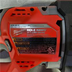 HOUSTON LOCATION - AS-IS (APPEARS LIKE NEW) Milwaukee M18 FUEL GEN II Brushless Cordless 1/2 in. Hole Hawg Right Angle Drill (Tool-Only)