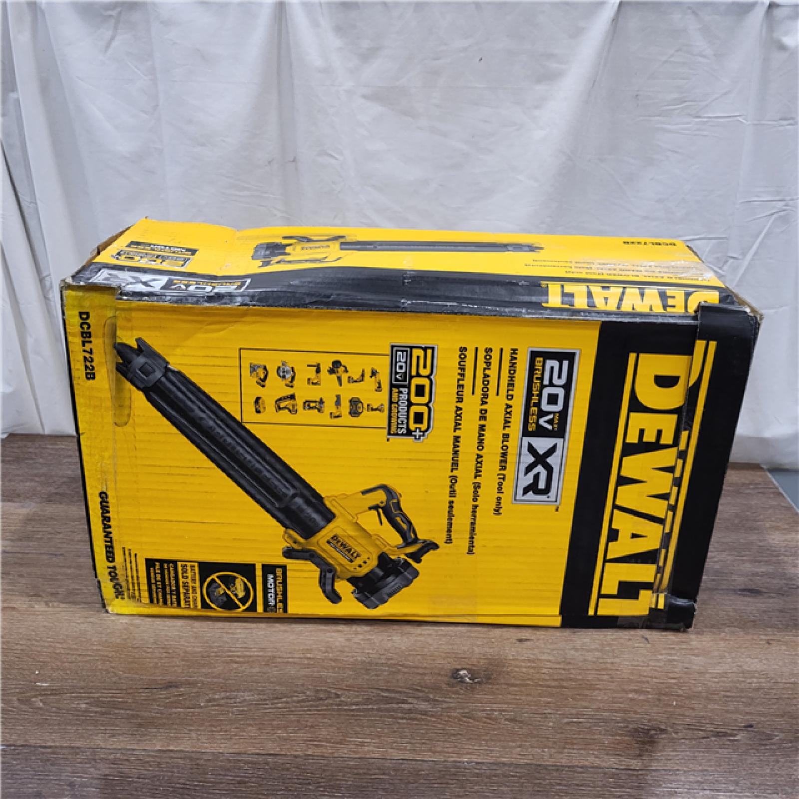 AS-IS DEWALT 20V MAX 125 MPH 450 CFM Brushless Cordless Battery Powered Blower (Tool Only)