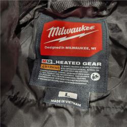 AS-IS Heated Jacket,Zipper,L,Polyester