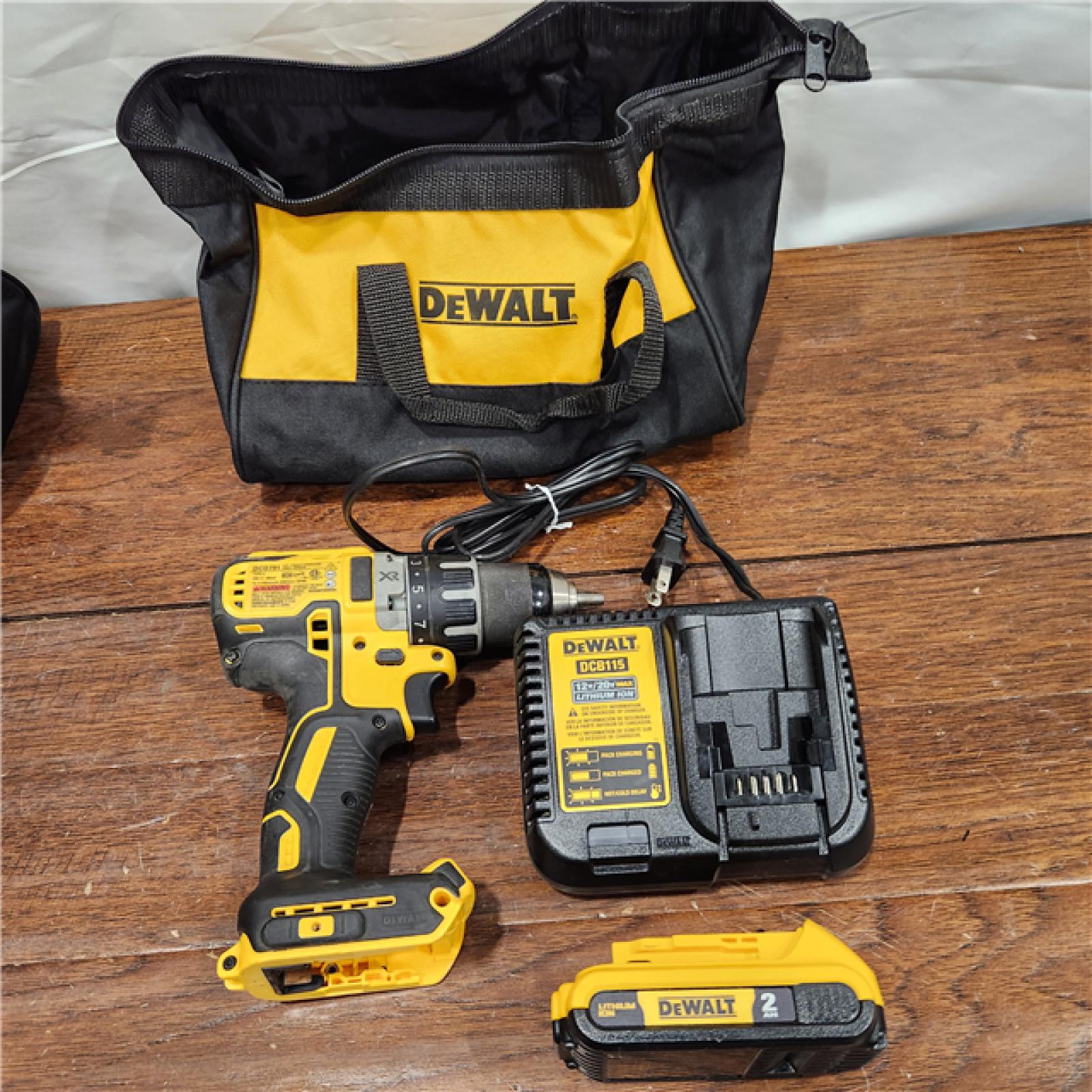 AS-IS DEWALT 20V MAX XR Brushless 1/2 Cordless Drill/Driver Kit