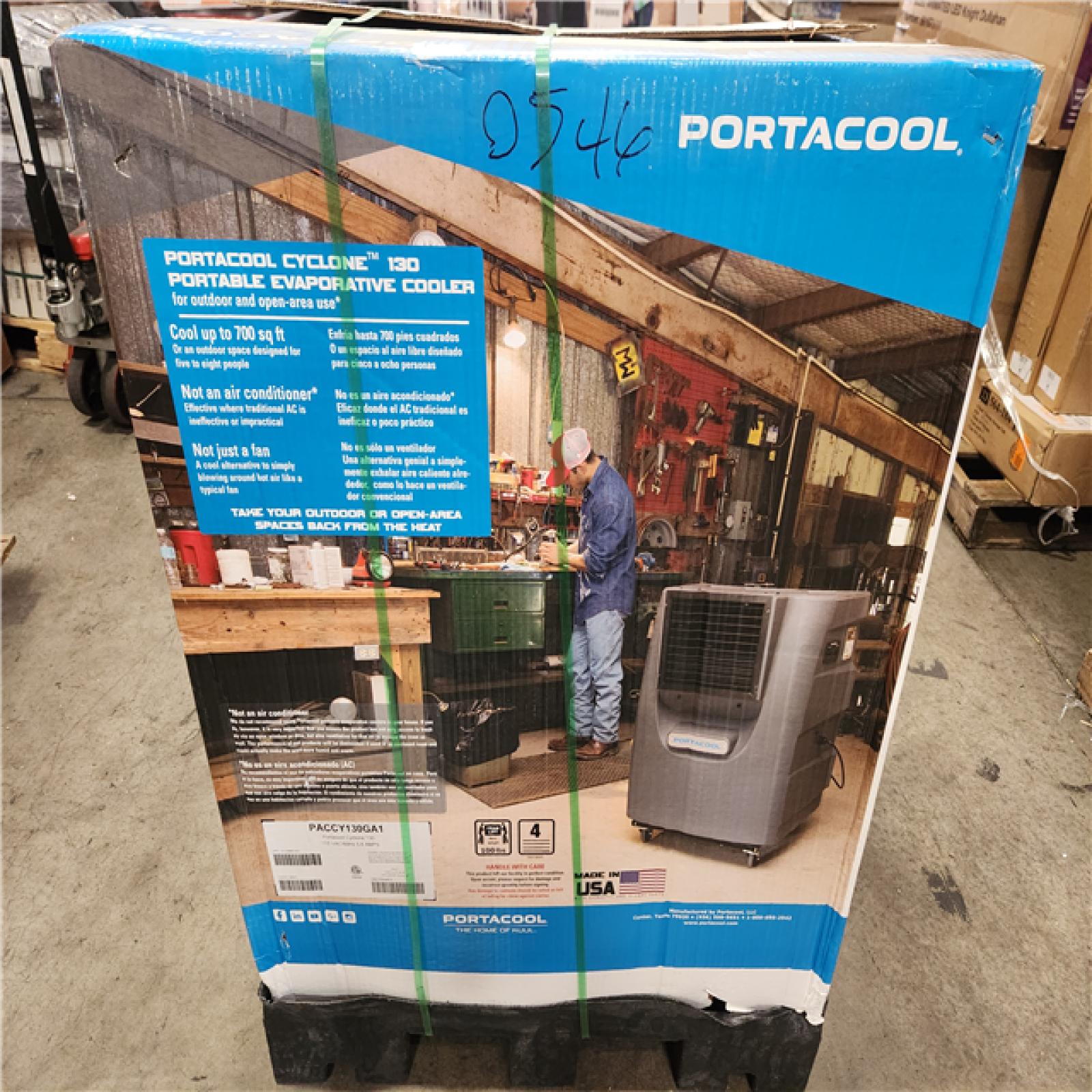 Phoenix Location NEW PORTACOOL Cyclone 130 3000 CFM 2-Speed Portable Evaporative Cooler for 700 sq. ft.