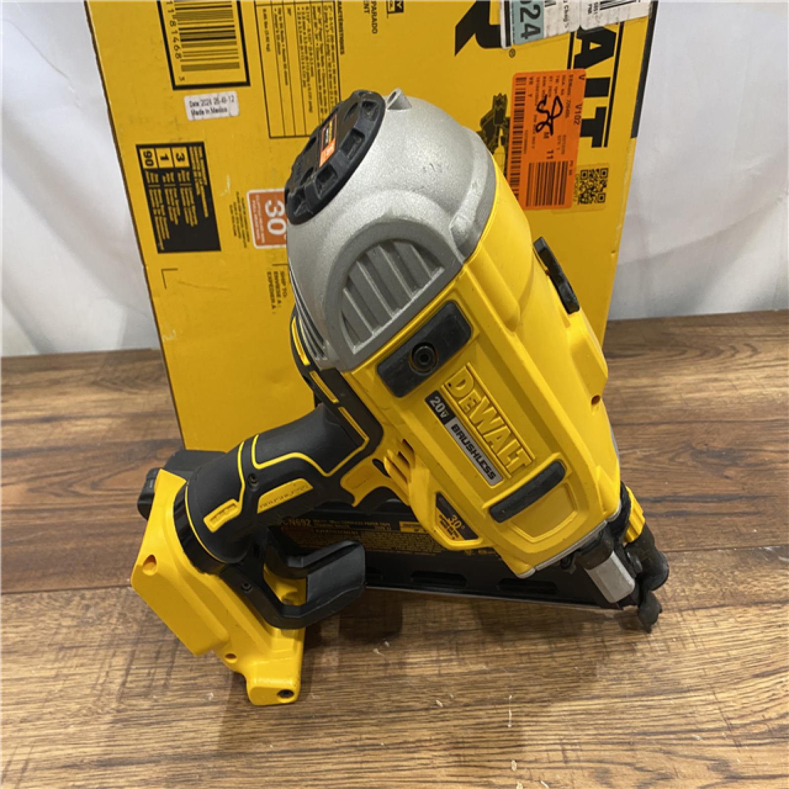 AS IS DEWALT 20-Volt 30Â° Cordless Framing Nailer (Tool-Only)