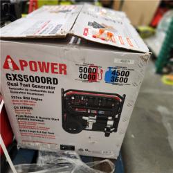 Dallas Location - As-Is A-iPower Portable Generators GXS5000RD - Appears Like New Condition