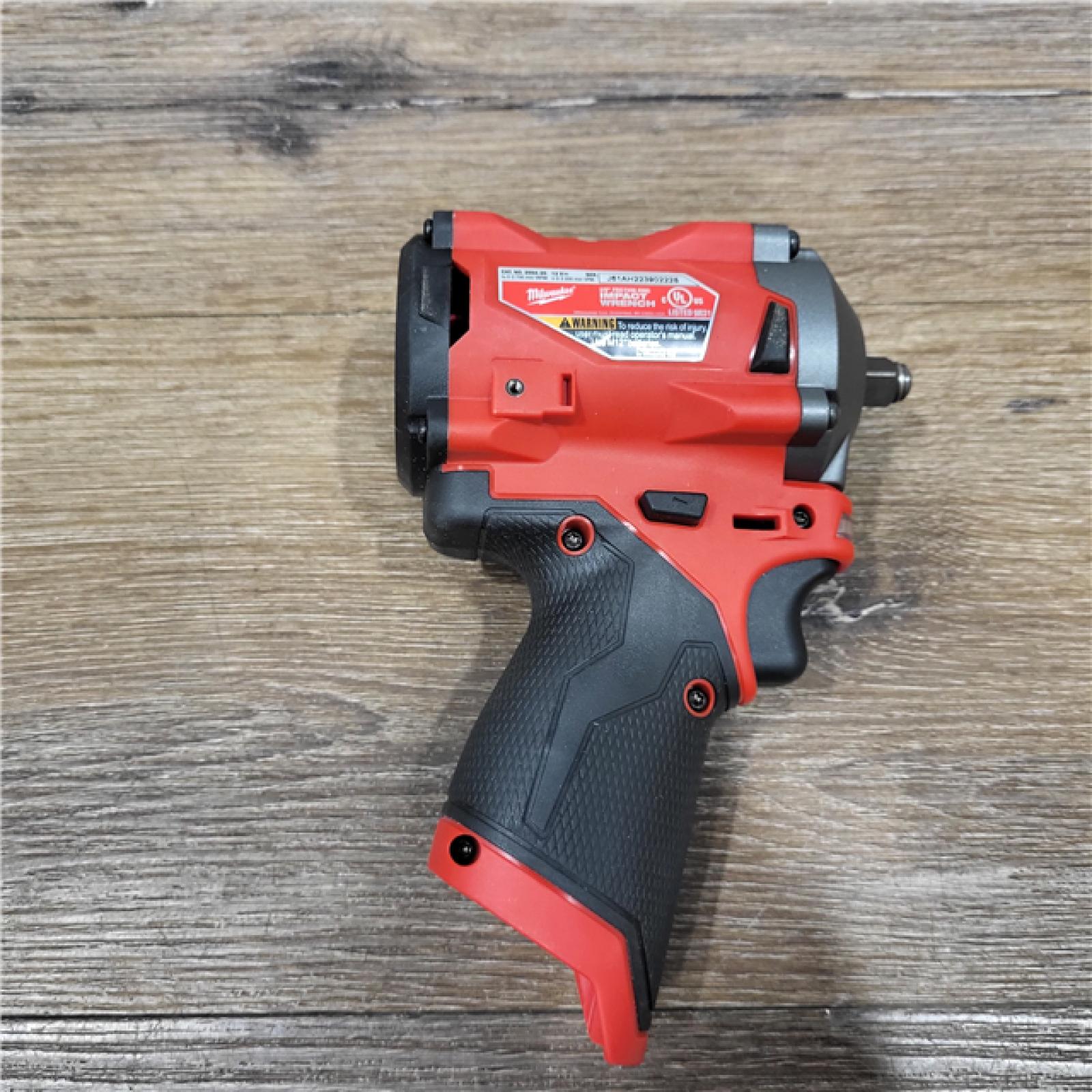 GOOD M12 FUEL 12V Lithium-Ion Brushless Cordless Stubby 3/8 in. Impact Wrench (Tool-Only)