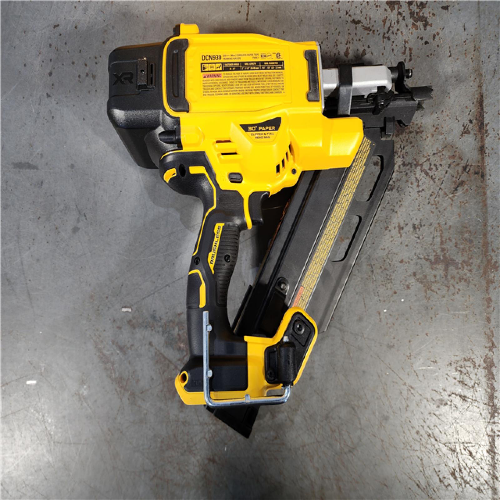 HOUSTON LOCATION - AS-IS DEWALT 20-Volt 30Â° Cordless Framing Nailer (Tool-Only)