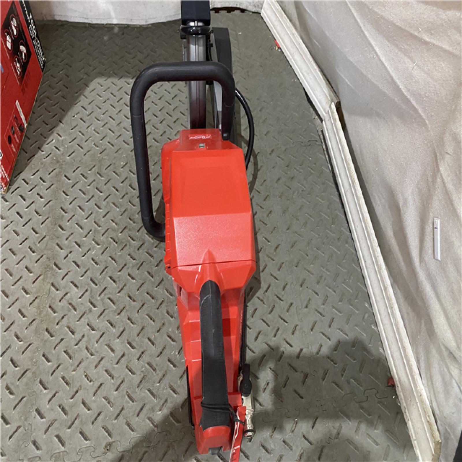 Houston location AS-IS Milwaukee 2786-20 M18 FUEL Lithium-Ion 9 in. Cut-Off Saw W/ ONE-KEY (Tool Only)