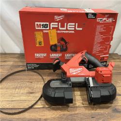 AS IS Milwaukee M18 Fuel 3-1/4  18V Brushless Compact Band Saw 2829-20 (Bare Tool)