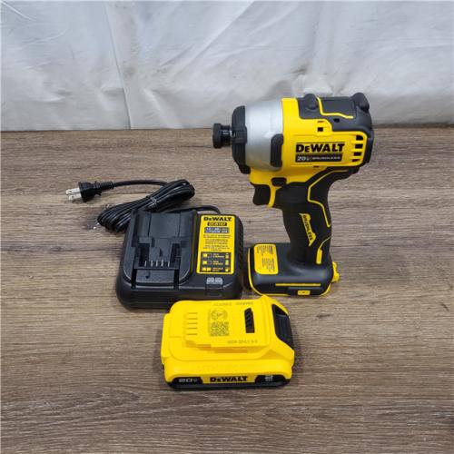 AS-IS DEWALT ATOMIC 20V MAX* Brushless Cordless Compact 1/4 in. Impact Driver Kit