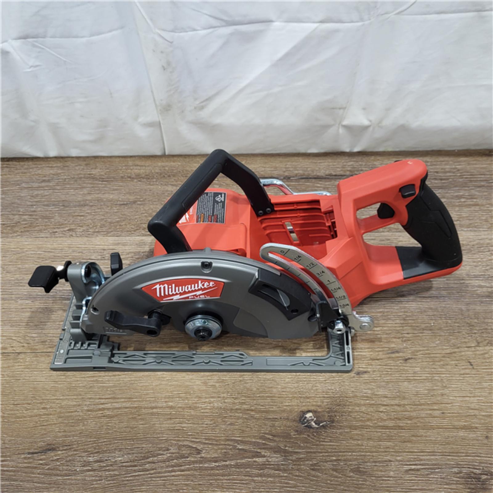 AS-IS Milwaukee 2830-20 Rear Handle Circular Saw M18 FUEL 7-1/4  Cordless Brushless Tool Only