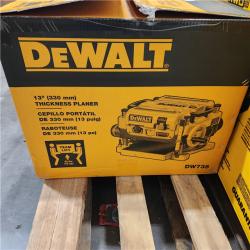 Dallas Location - As-Is DEWALT 15 Amp Corded 13 in. Planer DW735