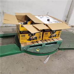 Dallas Location - Like New- Dewalt 60V MAX Brushless Lithium-Ion Cordless 12 in. Double Bevel Sliding Miter Saw (Tool Only) - DCS781B(Lot Of 2)