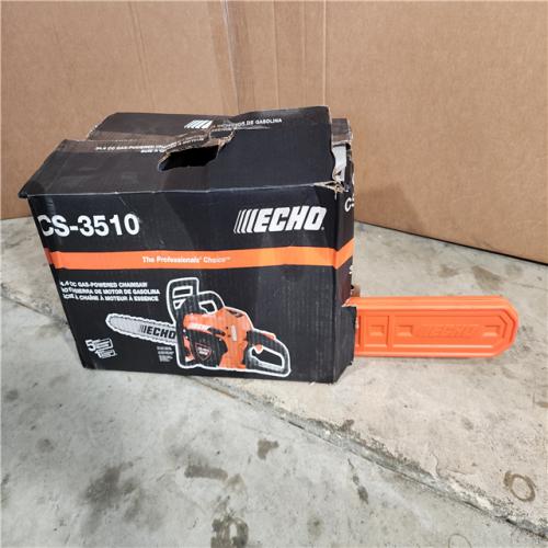 HOUSTON LOCATION - AS-IS Echo CS-3510-16 34.4cc 16in. 2 Stroke Gas Lightweight Rear Handle Chainsaw