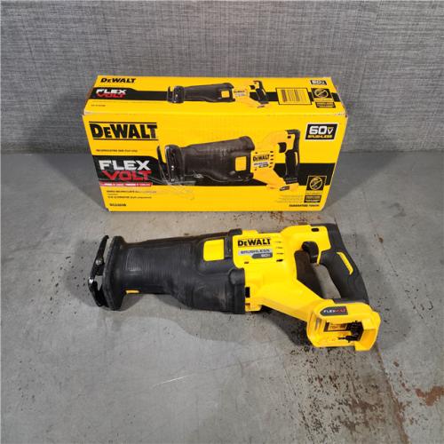 HOUSTON LOCATION - AS-IS DeWalt DCS389B FLEXVOLT 60V MAX Cordless Brushless Reciprocating Saw (Tool-Only)