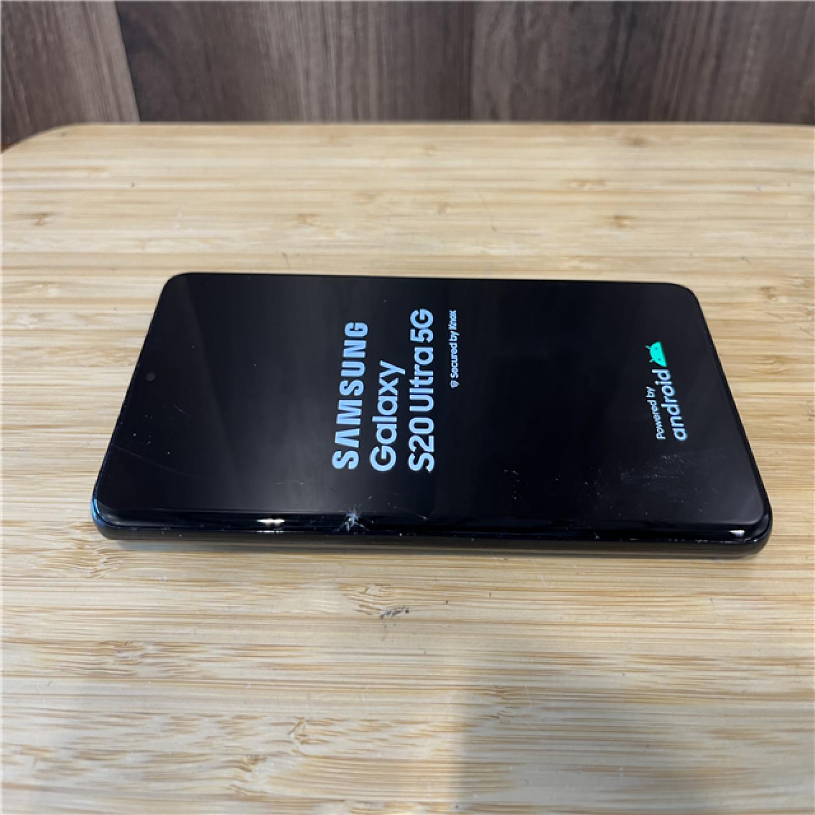 AS-IS Samsung Galaxy S20 Ultra 5G 128GB - Black