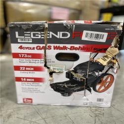 DALLAS LOCATION - Legend Force 22 in. 173 cc Gas Walk Behind String Trimmer/Mower