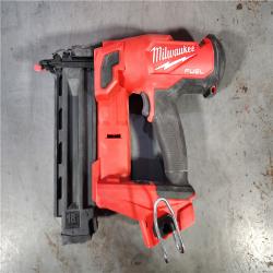 HOUSTON LOCATION - AS-IS Milwaukee M18 Fuel 18V Brushless 18-Gauge Brad Nailer 2746-20 (Bare Tool)